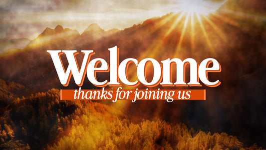 Thanksgiving Light Welcome
