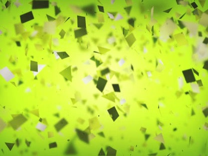 Confetti Green