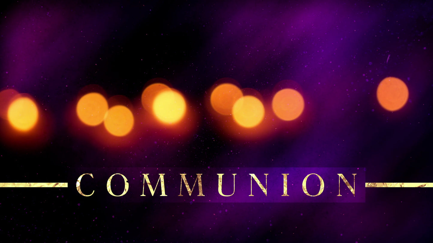 Candlelight Advent Communion Still
