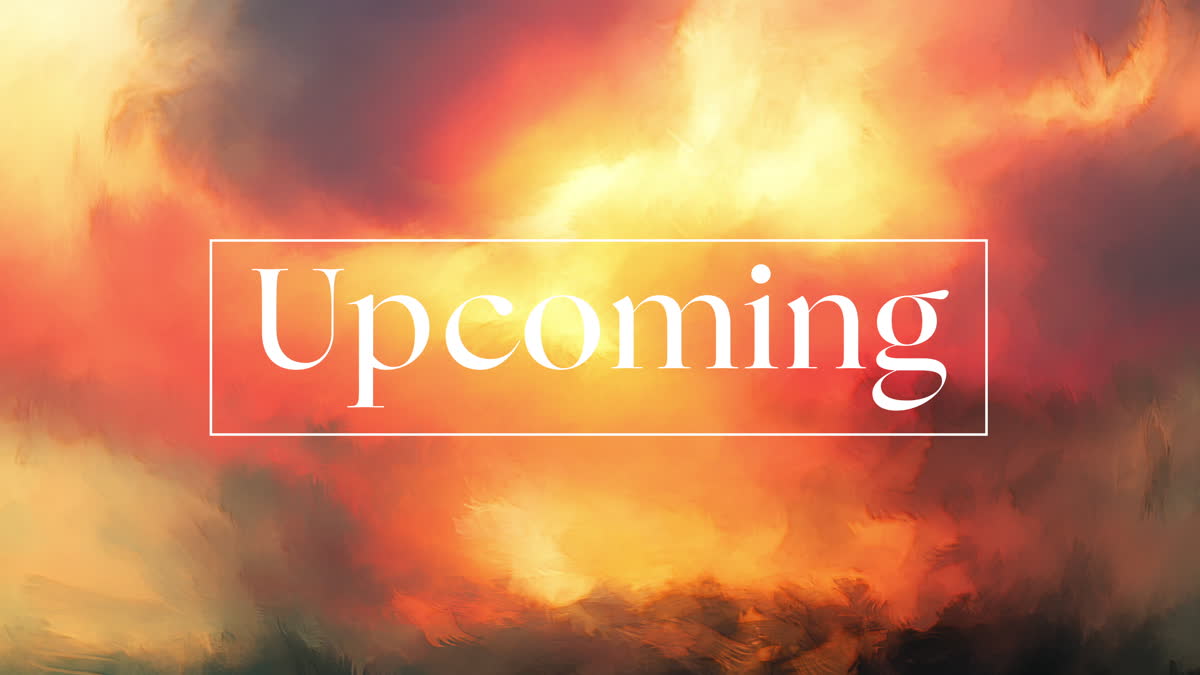 Pentecost Blaze Upcoming