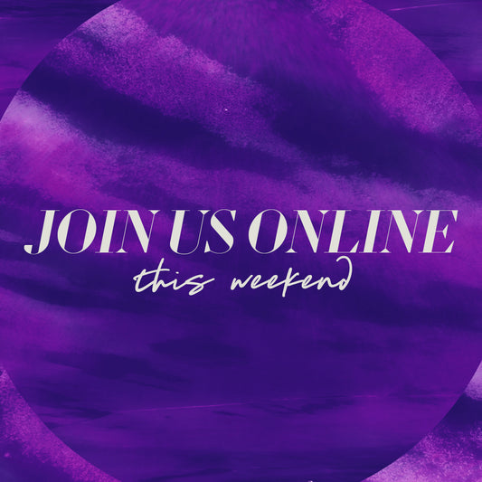 Join Us Online Amethyst Glow