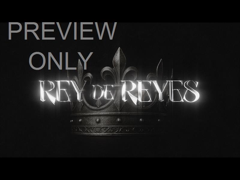 Lttrs Rey De Reyes Crown