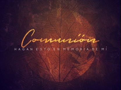 Fall Into Grace Communion Motion - Spanish