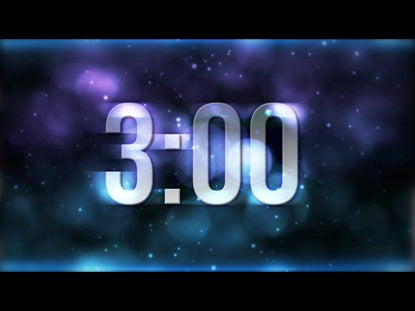 Blue Star Particles Countdown