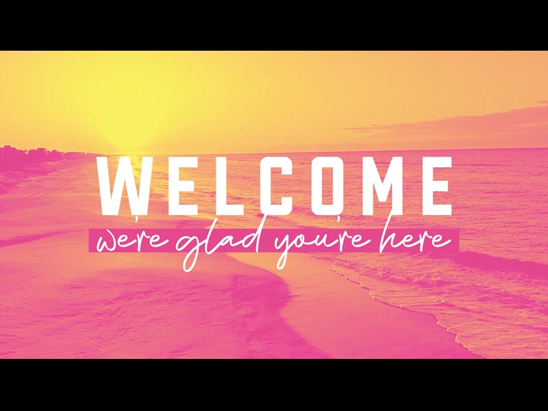 Summer Beach Collection Welcome Motion Title