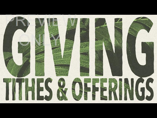 Hosanna Giving Still