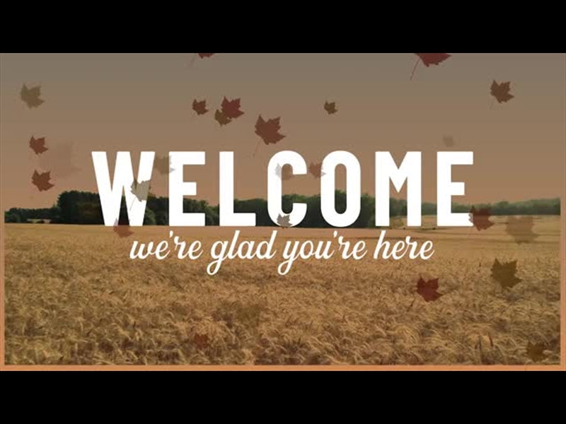Harvest Motion Welcome Motion
