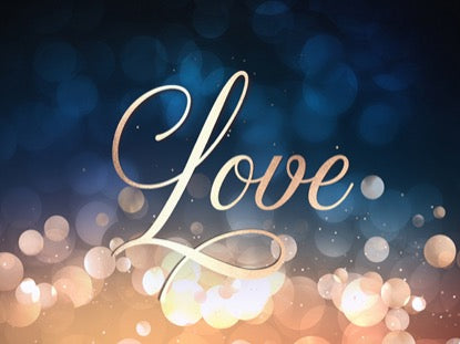 Christmas Bokeh Love