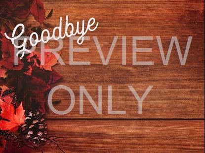 Autumn Table Goodbye Alt 1