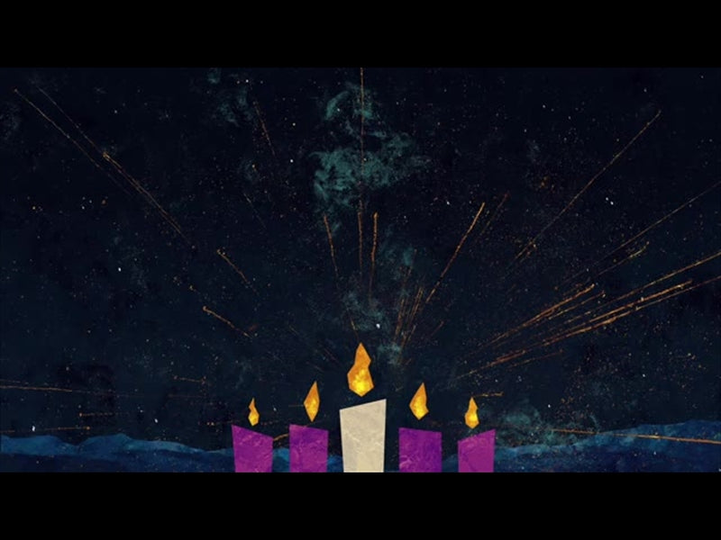 Silent Night Advent Candles 02