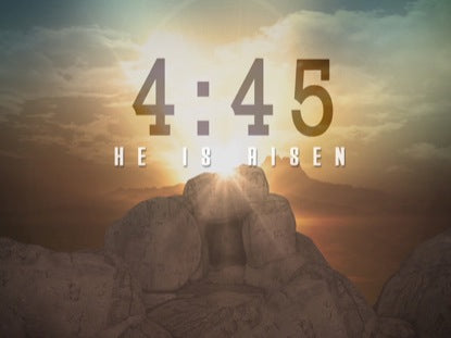 Easter Sunrise Countdown