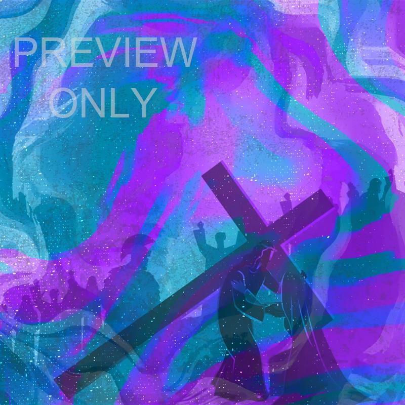 Biblical Brushes: Easter Social Graphics Blank 3