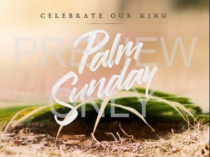 Easter Moments Palm Sunday 1