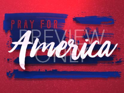 American Flair Pray For America Still