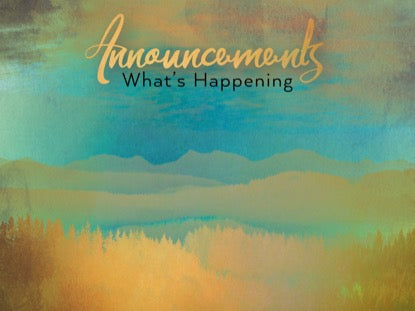 Inspiring Nature Announcements Motion