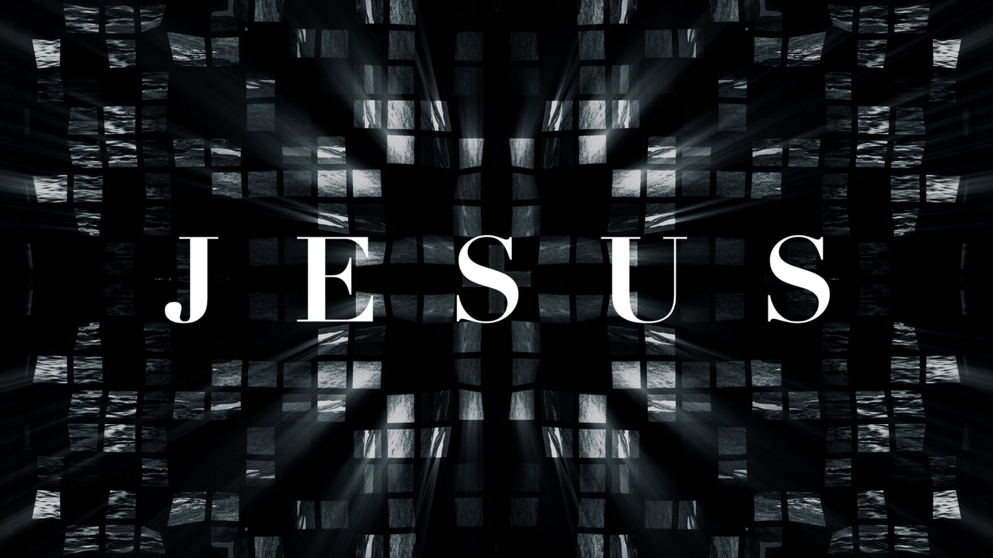 Cross Glass Jesus