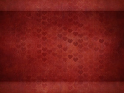 Valentine Rustic Red Hearts