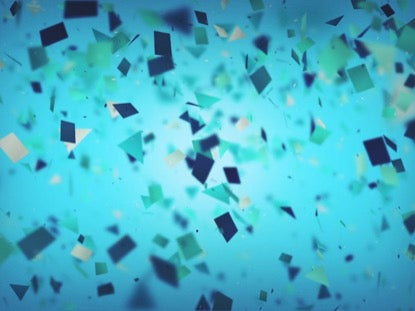 Confetti Blue