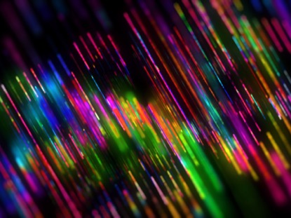Rainbow Strobe Static