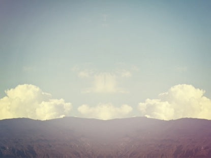 Simple Sky Mountains