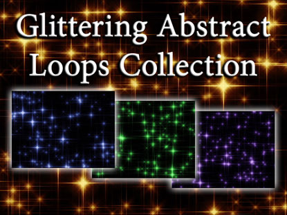 Glittering Abstract Loops Collection