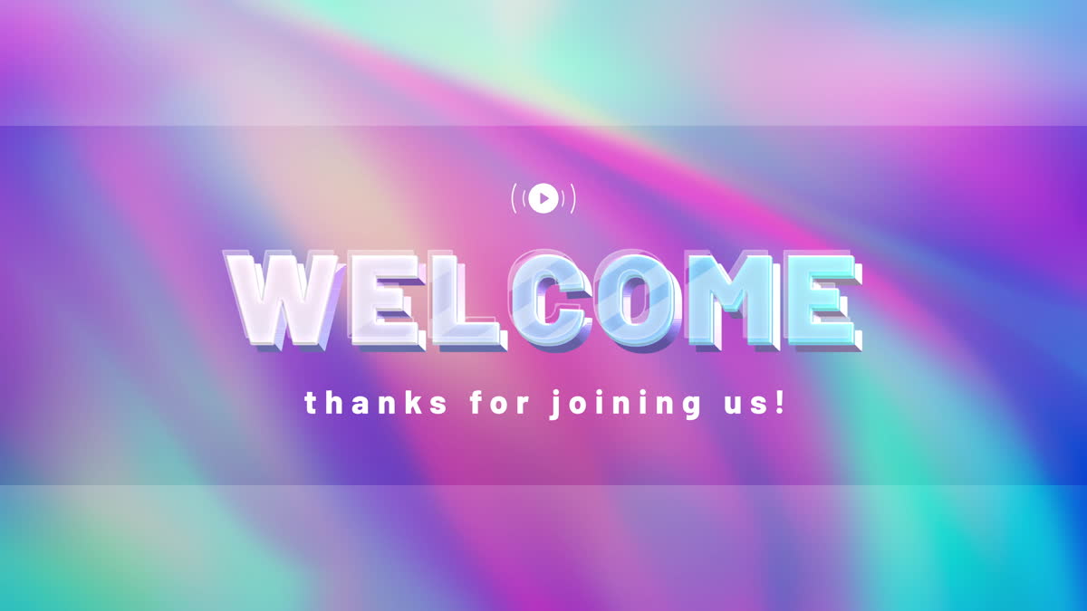 Spring Colors Welcome Stream