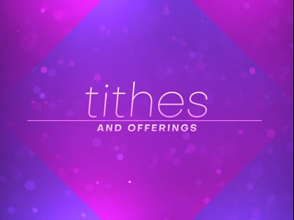 Dust Storm Tithes Offering