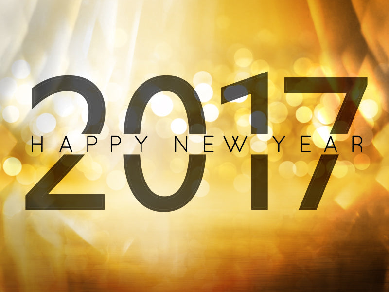 Golden New Year 2017 Still