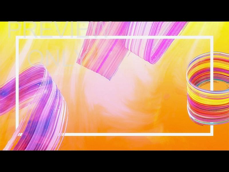 Colorful Brush Strokes: Volume One Blank Graphic 9