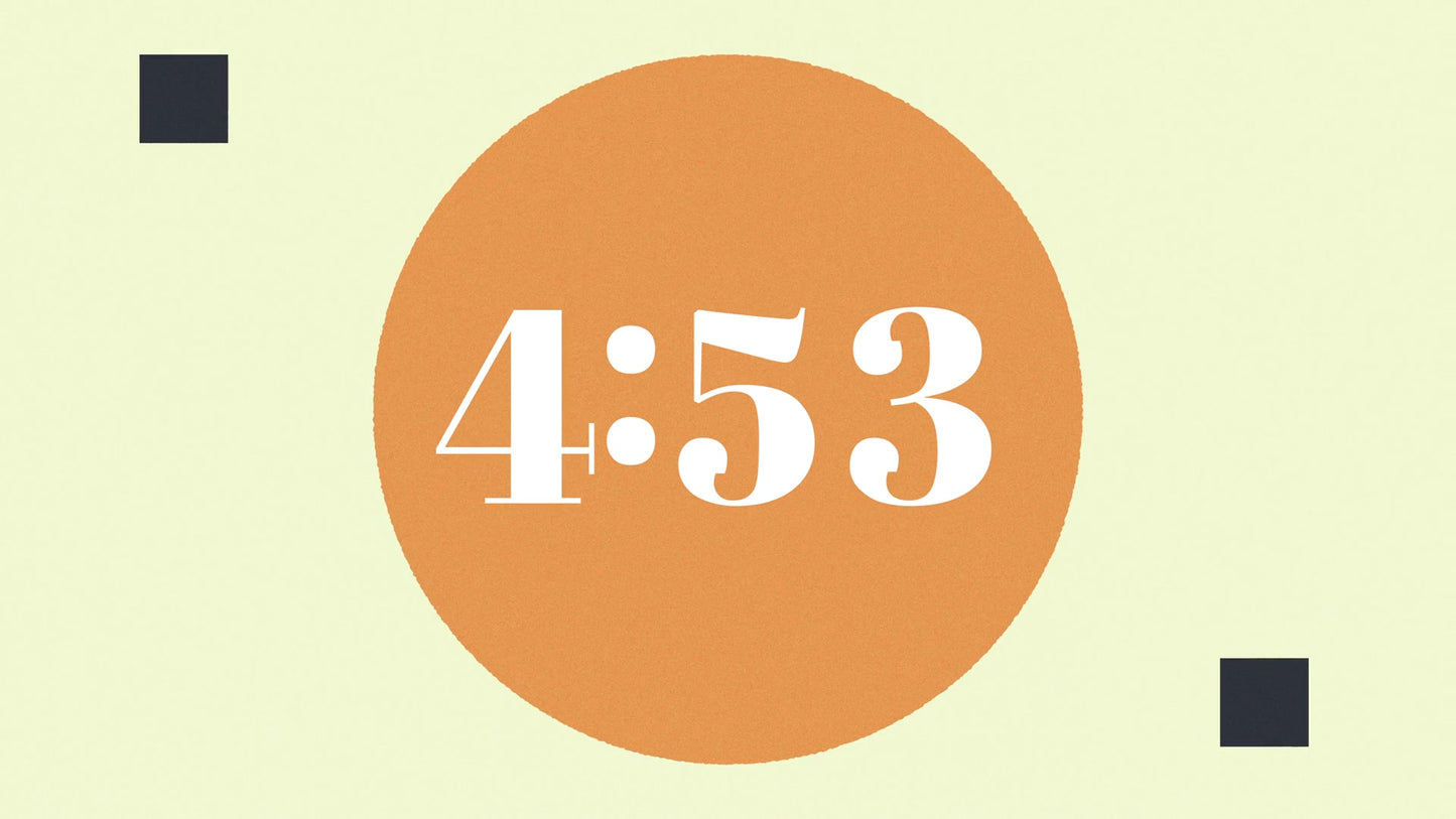 Retro Color Countdown