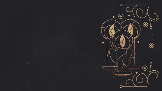 Advent Glitter Candles 3