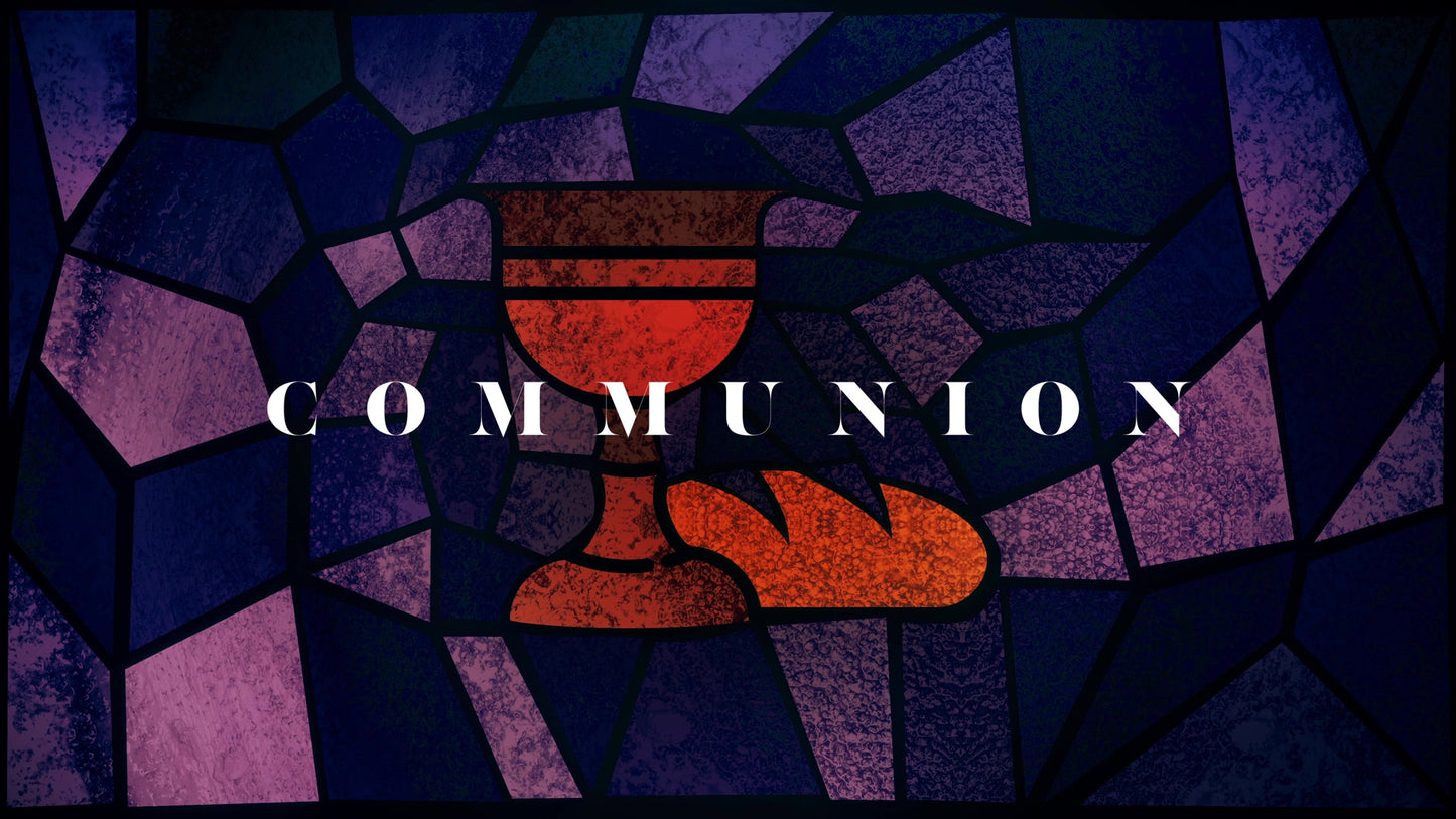 Iconic Glass Communion Still