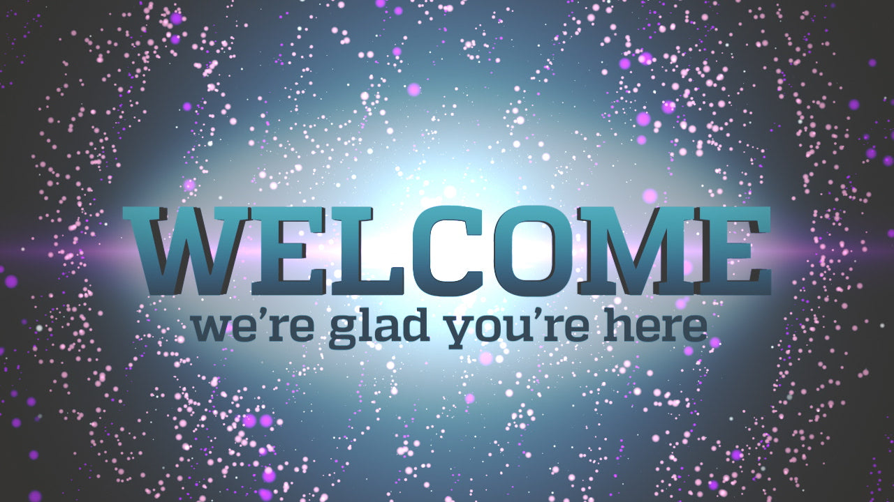 Cosmic Lights Welcome Still