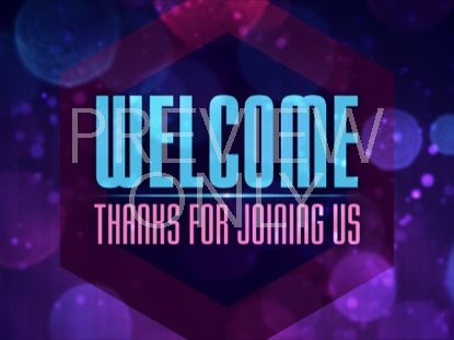 Bokeh Avalanche Welcome