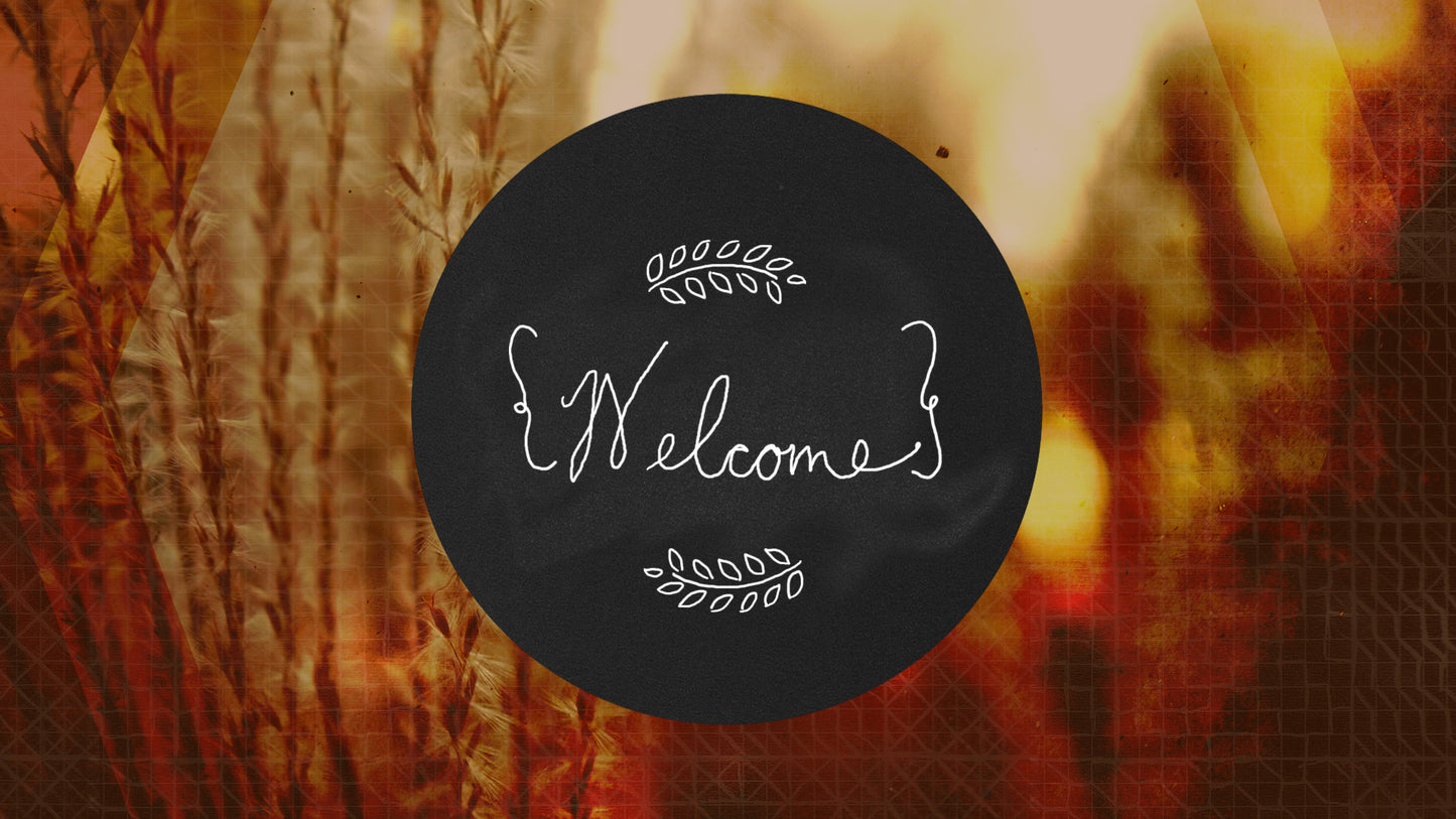 Autumn Grid Welcome Still