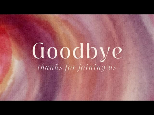 Spring Canvas Goodbye