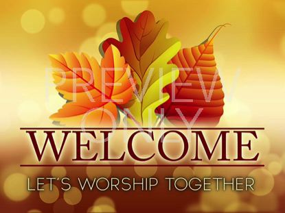 Thanksgiving Welcome Still