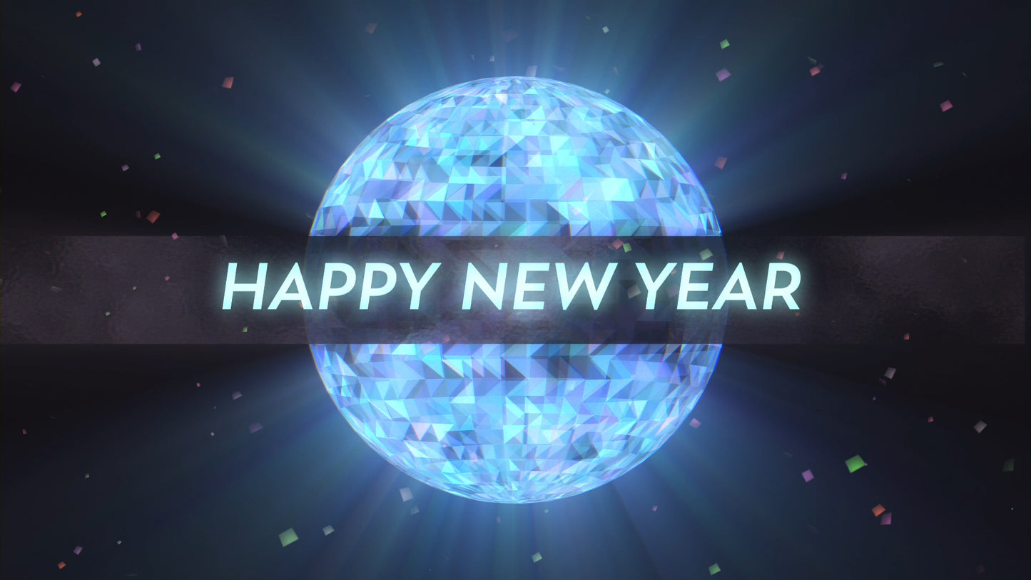 New Years Glow Welcome