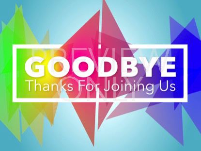 Over The Rainbow Closing Still