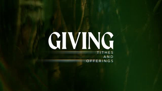Like A Tree Giving