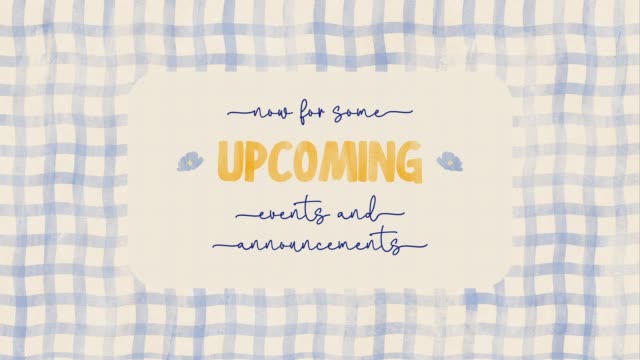 Sunday Picnic Upcoming