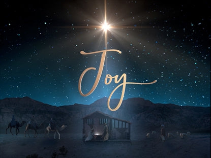 Starry Night Nativity Joy