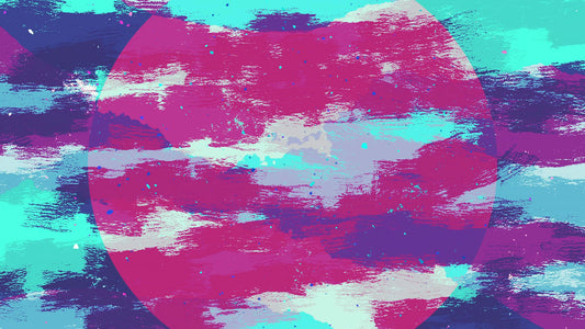Vibrant Strokes Blue Alt Still