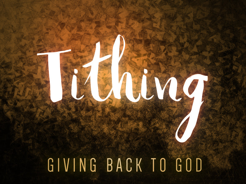 Season Of Lent Tithing Motion