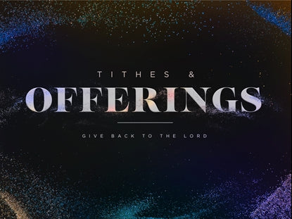 New Years Shimmer Tithes Offerings