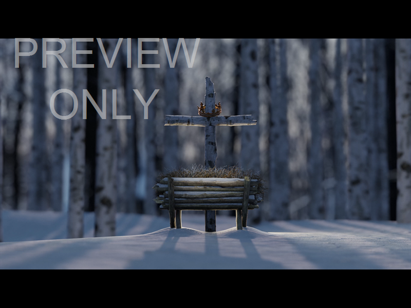 Christmas Joy: Still Manger 09