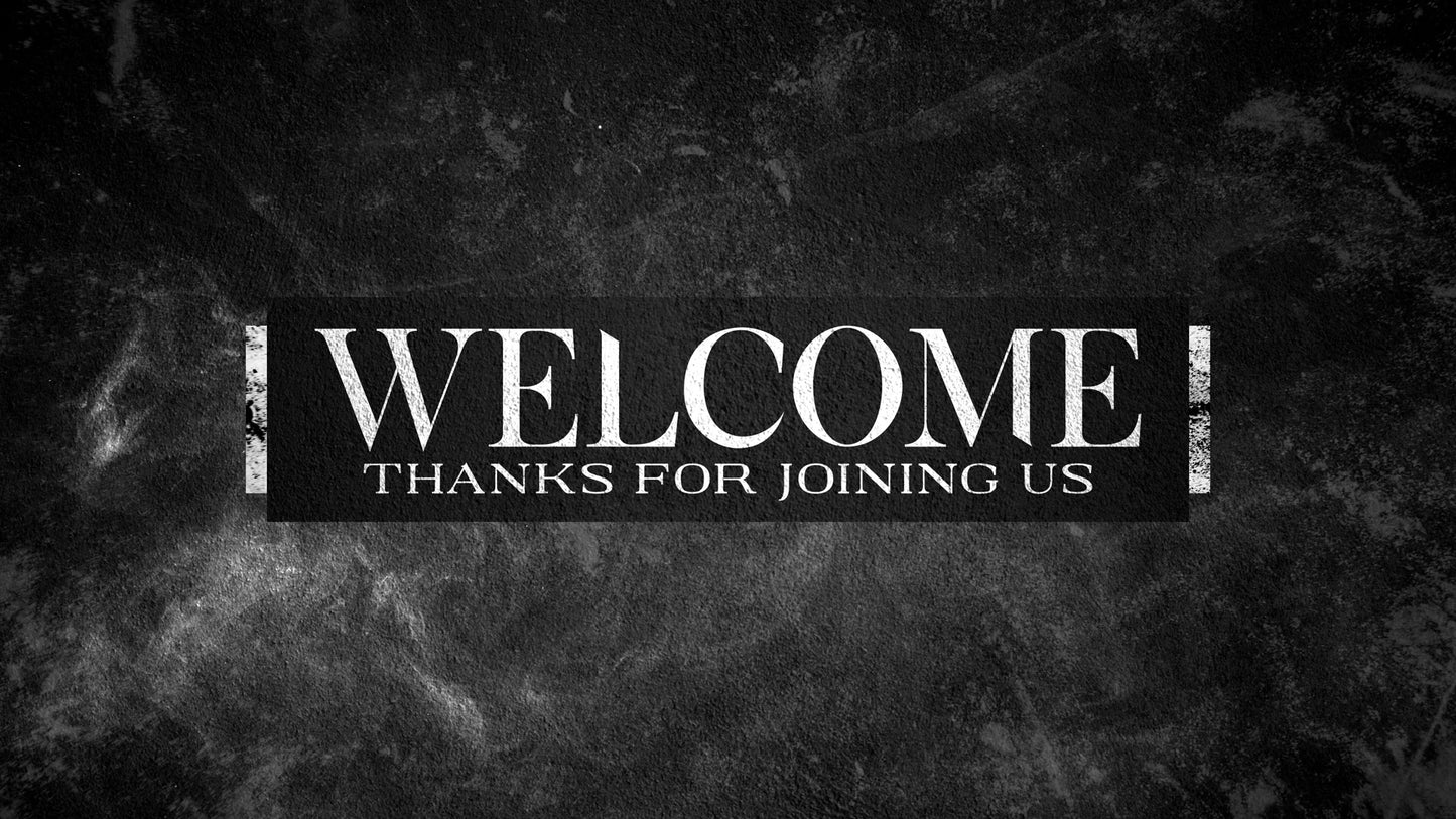 Lent Welcome