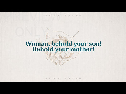 Sayings Of Jesus - Behold Your Son Still