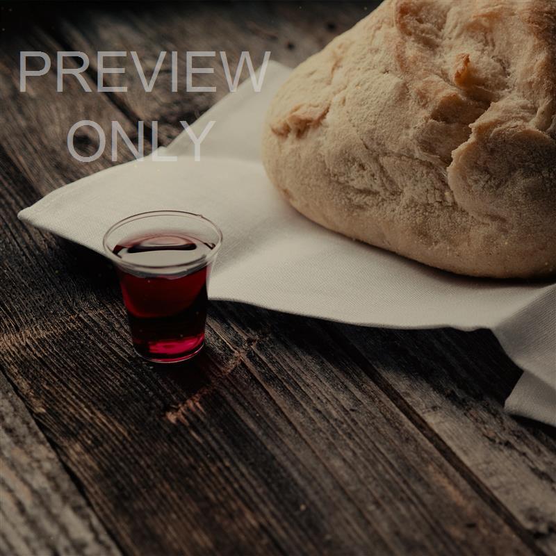 Bread And Cup Communion Blank