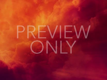 Orange Raspberry Clouds